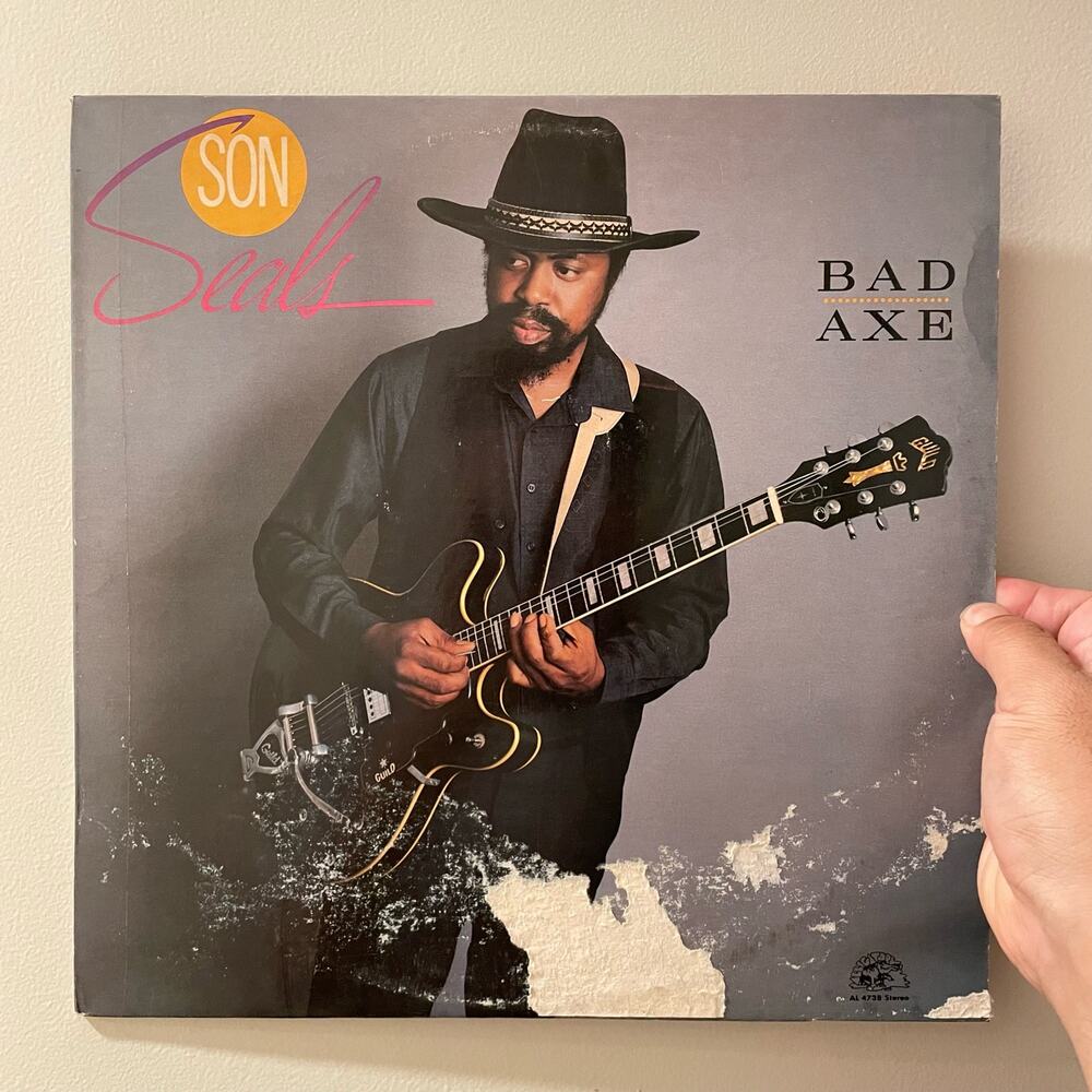 Son Seals - Bad Axe LP vintage vinyl record chicago blues
